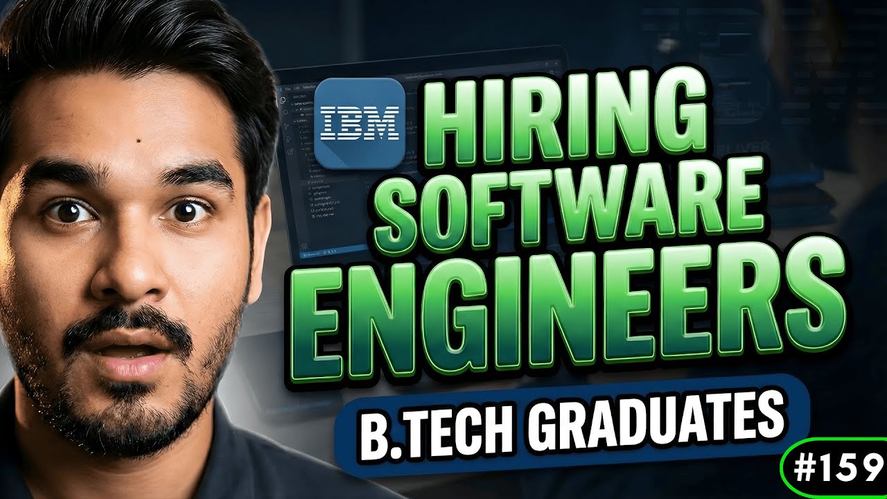 IBM Hiring Freshers | Associate System Engineer | B.E/B.Tech | Fresher Jobs 2026