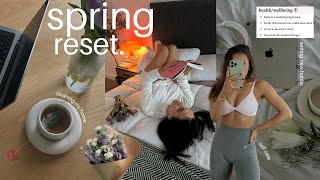 SPRING RESET 🌷 cleaning, goal tracking, self care sunday, getting my life together by Becca Watson 55,154 views 1 month ago 20 minutes