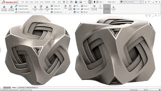 Exercise 71: How to make a 'Magic Cube' in Solidworks 2018