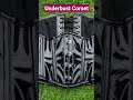 Custom underbust black corset for waist train #corsetmaker #corset #pvccorset #usa#europe