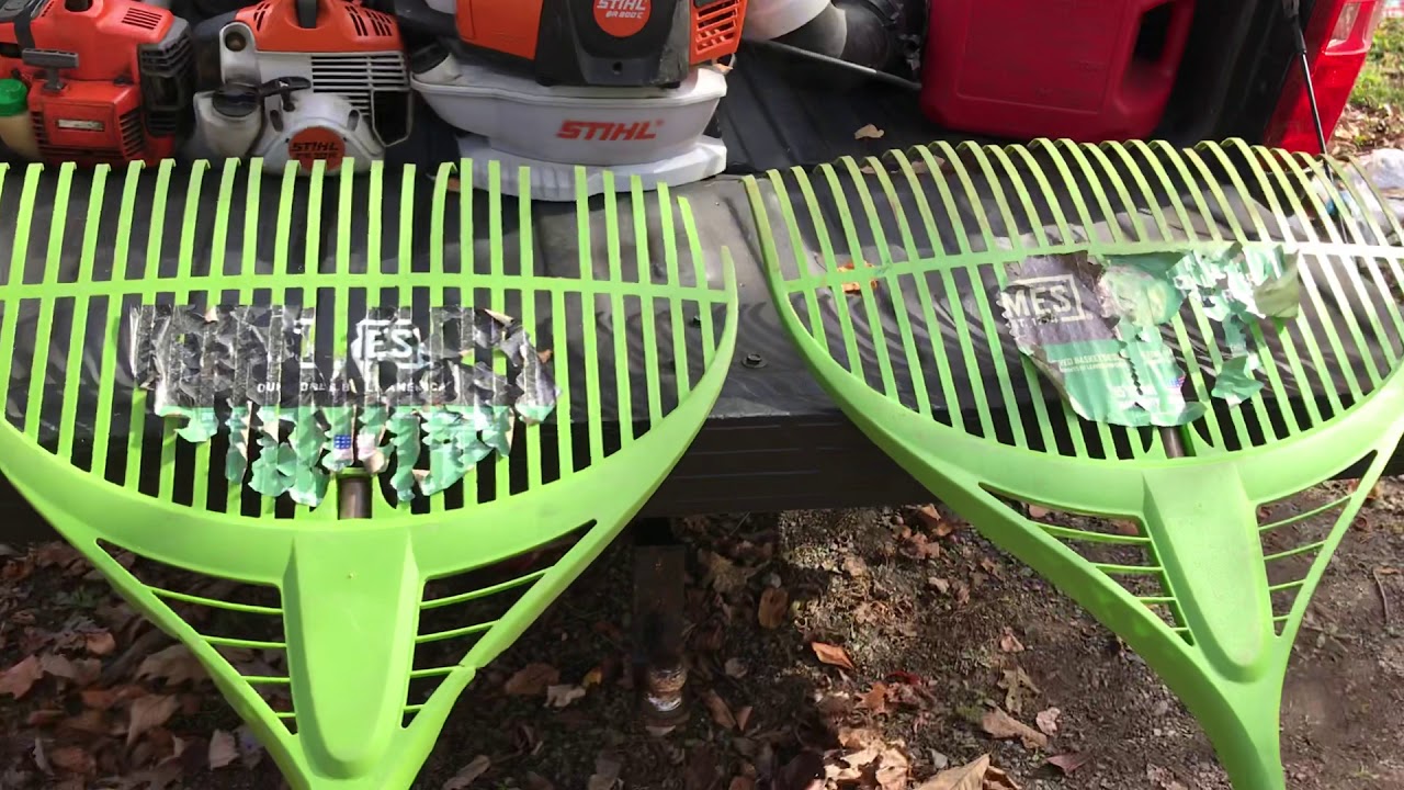 Ames Leaf Rake Review YouTube
