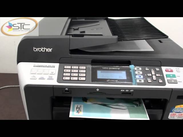 I fare vælge Information Multifuncional Brother MFC-6490CW con cartuchos recargables STC - YouTube