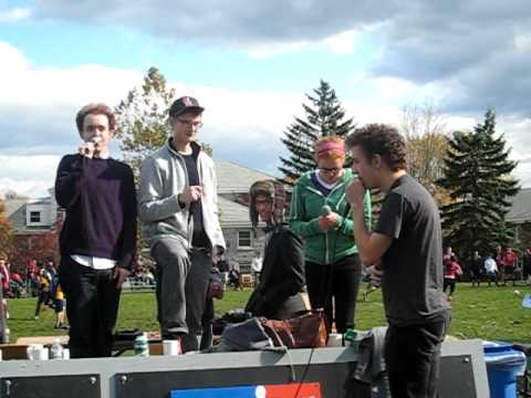 Pizza Rap at Middlebury Quidditch