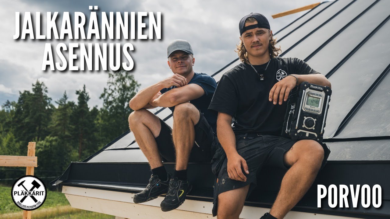 JALKARÄNNIN ASENNUS I PLÄKKÄRIT