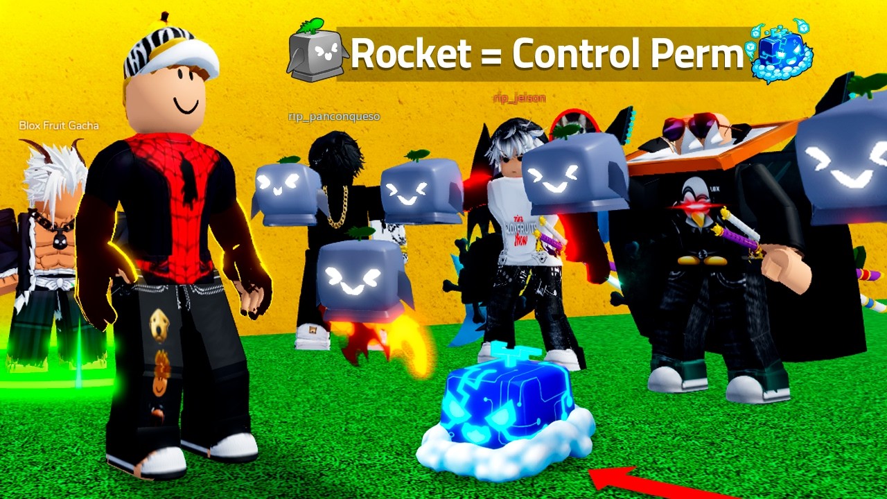 Si Giras Fruta Rocket Te Llevas Control Perma 😨