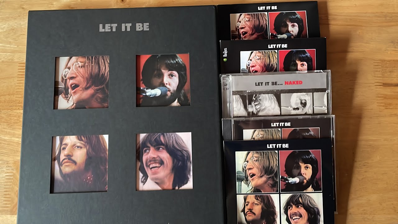 Unboxing/Comparison: The Beatles — Let It Be on CD — 1987 to 2021
