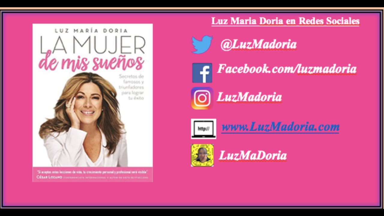Audio entrevista Luz Maria Doria en Caracol Radio de "La Mujer de Mis