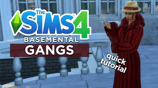 how to gang / basemental drugs mod / sims 4