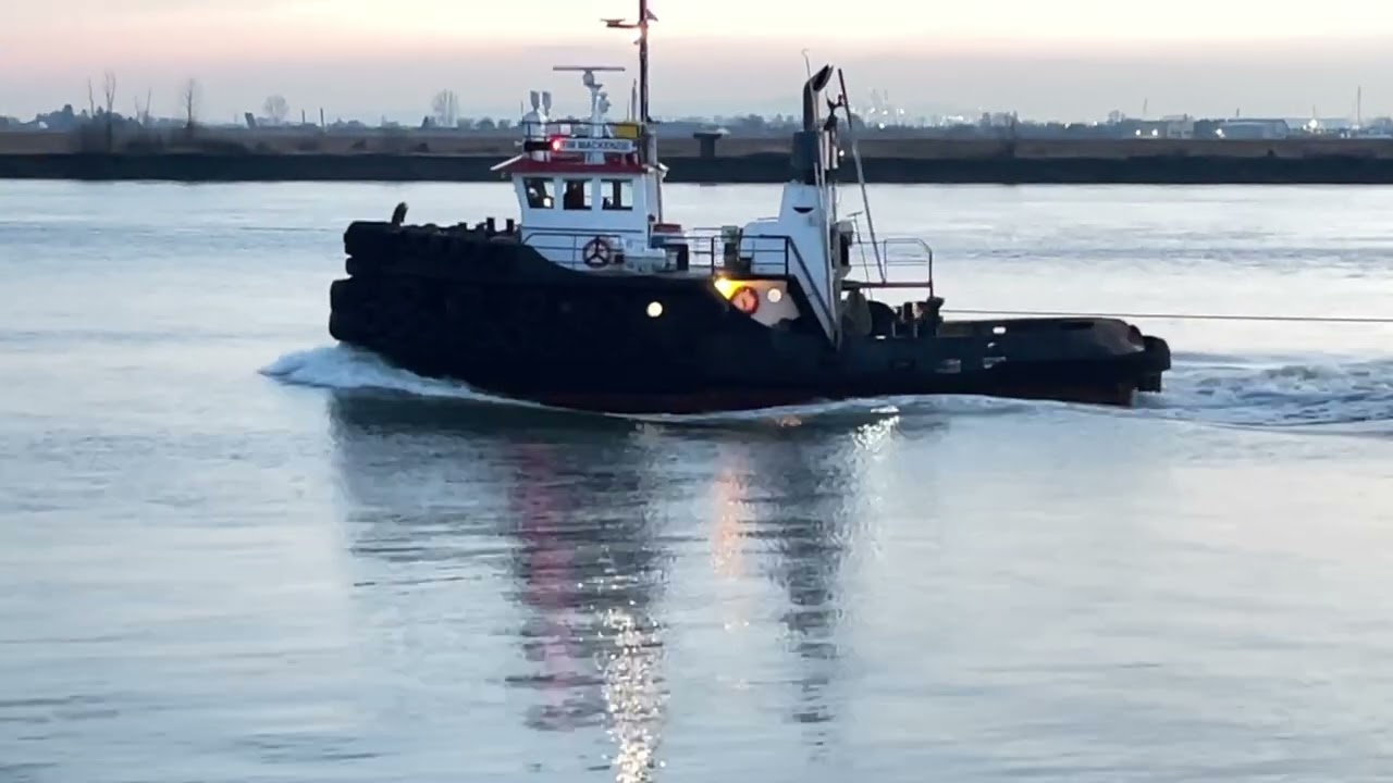 The Incredible Skill Required to Move Giant Barges in Port