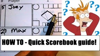 How To - Score keeping baseball - BASIC screenshot 4