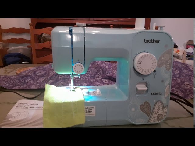 Brother LX3817 17-Stitch Full-Size White Sewing Machine