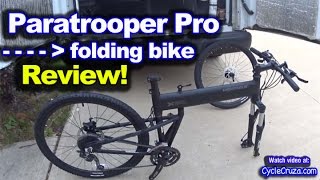 Montague Paratrooper Pro Folding Bike Review Montague Paratrooper Pro Folding Bike Review