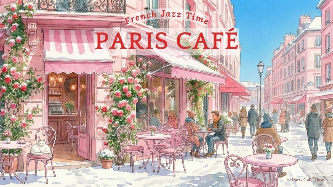 𝐏𝐀𝐑𝐈𝐒 𝐂𝐀𝐅𝐄́ 💐 French Instrumental Music — Coffee Playlist | Winter Morning in Paris Vol.16