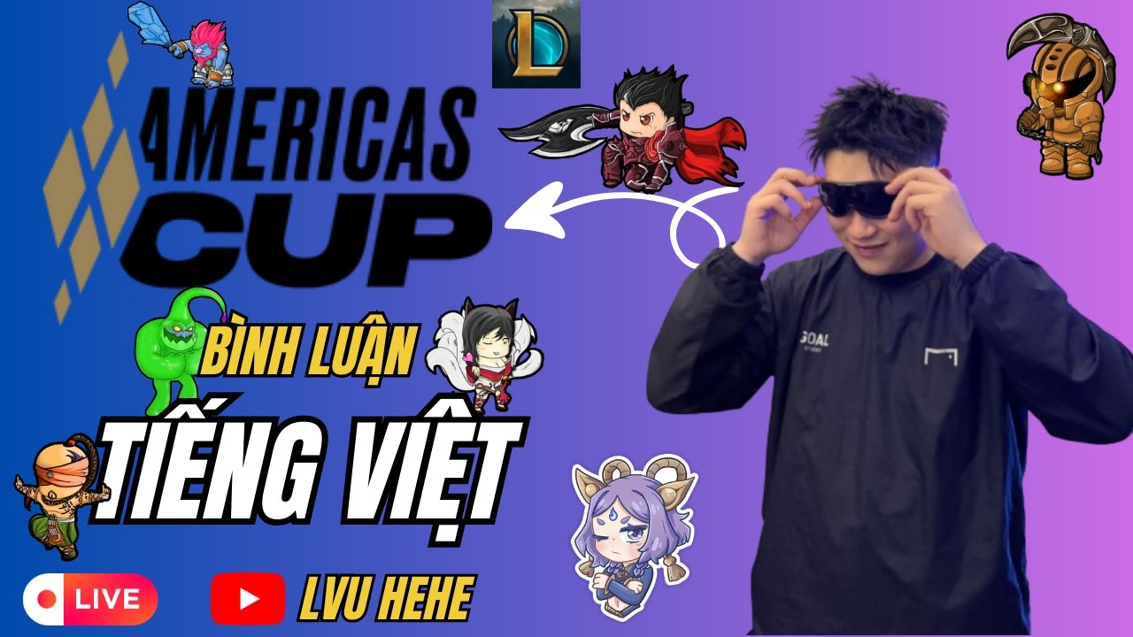 Americas Cup 2026 Tiếng Việt - SEN vs FUR - em lvu tập làm blv