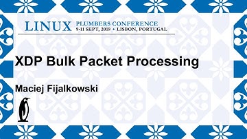 LPC2019 - XDP bulk packet processing
