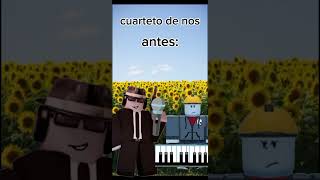 cuarteto de nos ahora vs antes #roblox