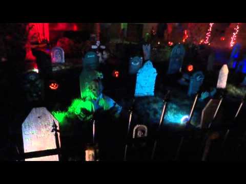 Halloween yard display 2015