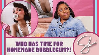 Homemade Bubblegum?! | Sherri Shepherd
