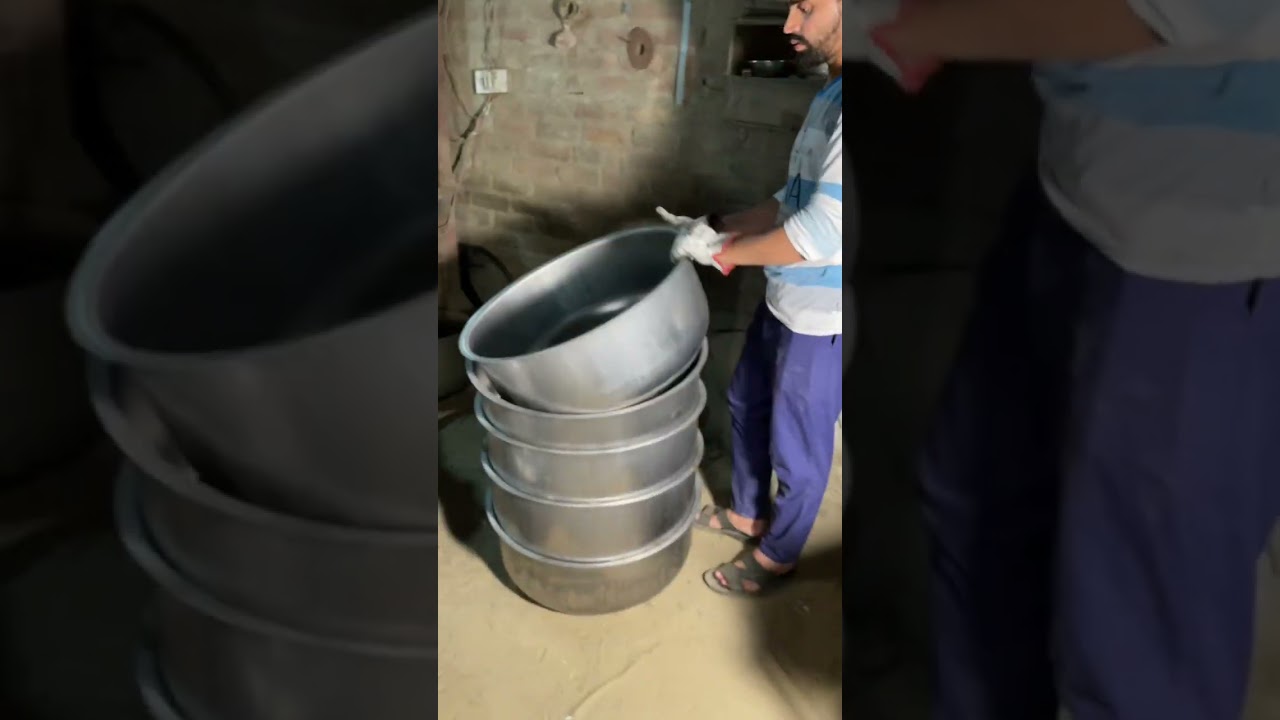Large Bowl Manufacturing Process With Stainless Steel |Interesting Making 