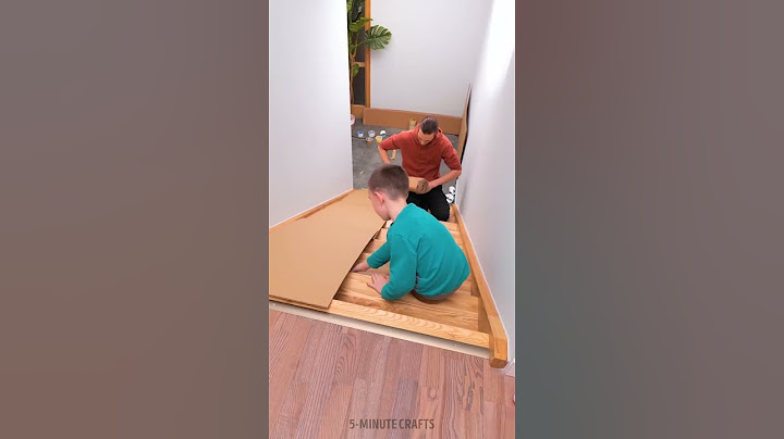 🔥 DIY CARDBOARD SLIDE – SAFE & FUN PLAYTIME! 🎢🛷 #funny #parenthack #diyideas