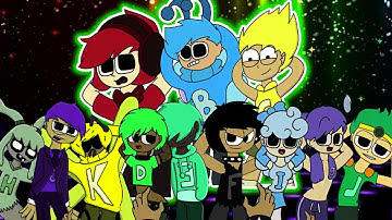 Zero Two Dodging Meme  Alphabet Lore Humanized F with I,Q Alphabet Lore Animation #alphabetlore