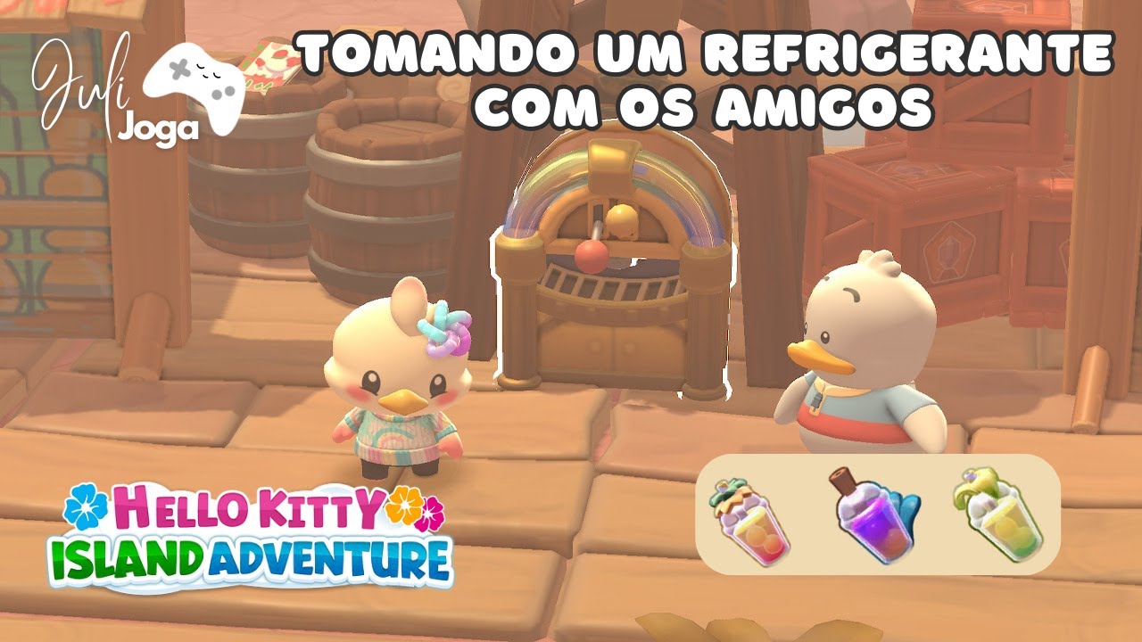 Amizades Borbulhantes | Hello Kitty Island Adventure PT-BR