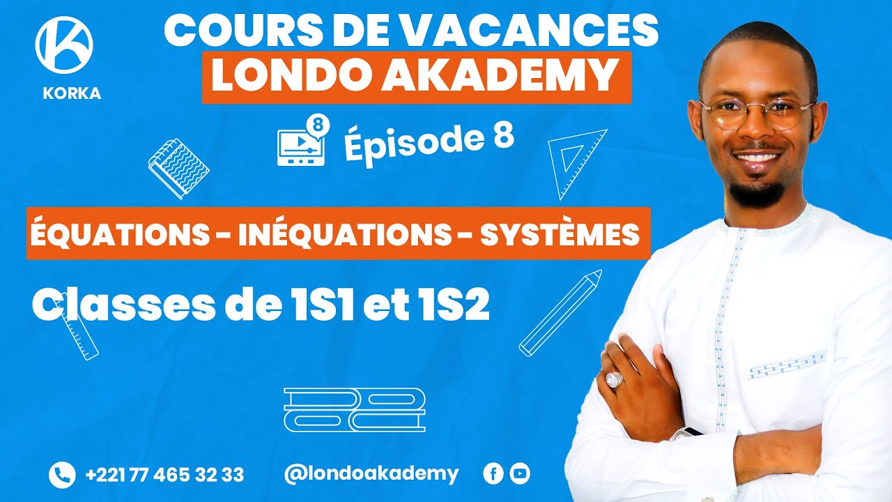 ÉQUATIONS - INÉQUATIONS - SYSTEMES⎹  ÉPISODE 8⎹ ÉQUATION IRRATIONNELLE⎹ 1S1 et 1S2