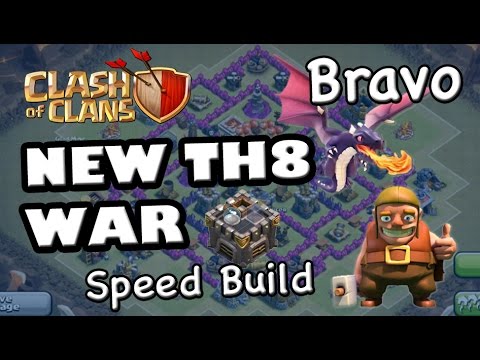 Th8 New Anti Dragon War Base Bravo Speed Build With 4 Mortars Youtube Th8 New Anti Dragon War Base Bravo Speed Build With 4 Mortars Youtube