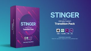 ⚡ Ultimate Custom Stinger Transition Pack