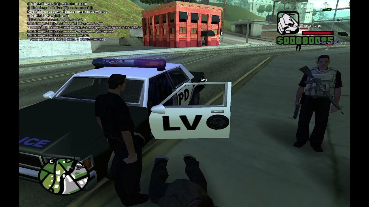 ПИЗД*Ц! ЛЮТАЯ ПОГОНЯ В SA:MP НА FURY STORIES ROLEPLAY