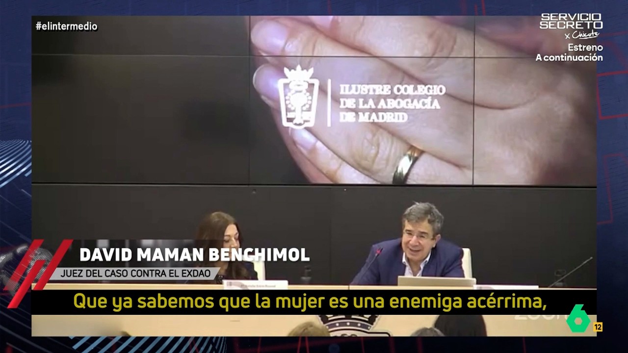 JUEZ DEL CASO  DEL EX DAO DENUNCIADO POR ACOSO SEXUAL