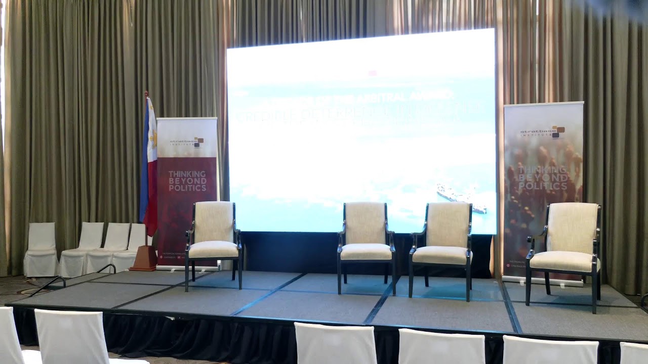 Defense, security leaders join conference on 10th anniv of South China Sea Arbitral Award