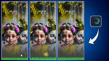 New Radhe Krishna status editing 4k Hd status editing alight motion editing trending 2023