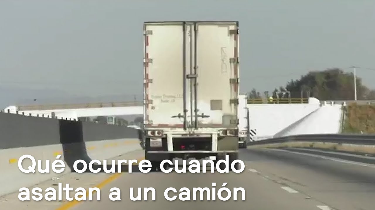 Cómo se combaten los asaltos a transporte de carga - En Punto con Denise Maerker