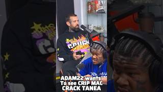 Adam22 wants to watch Crip Mac crack Tanea #cripmac #adam22 #nojumper