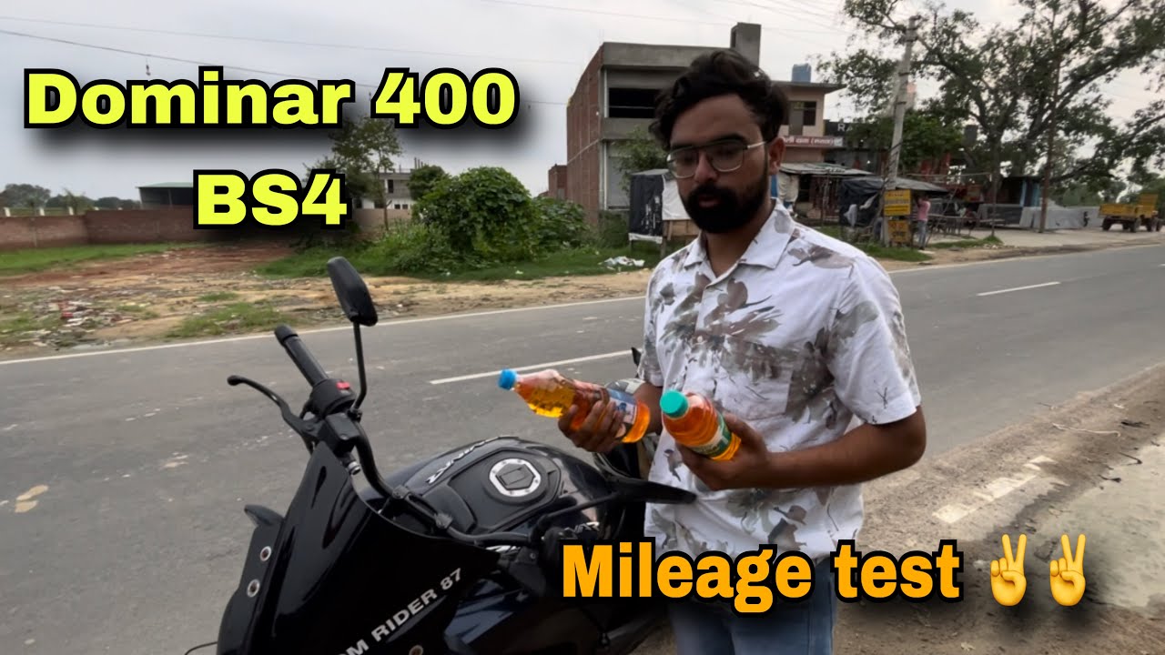 Dominar 400 BS4 Mileage Test ✌️✌️|Shocking Result😃😃