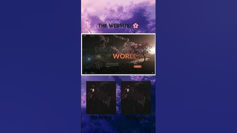 The Website 🌸 #web #design #ui #ux #shorts