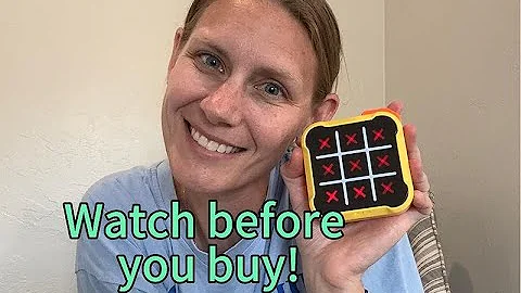 Electronic Tic Tac Toe Game Review | 4 Games in 1 | Portable and So Much Fun!