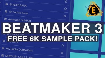 Beatmaker 3 - FREE PATCHES and FREE SAMPLES - (6K Subs Celebration!)
