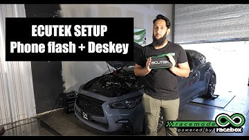 EcuTek Phone Flash & Deskey Setup HOW TO |Racebox|