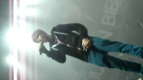 eye contact with JUSTIN BIEBER