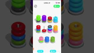 solve and solution color game hoop stack level 37