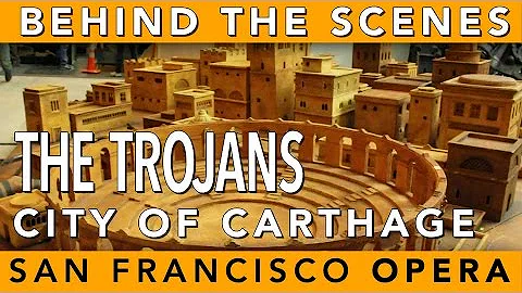 Behind the Scenes - The Trojans - Tour of Carthage...