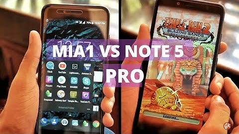 Redminote 5 Pro Vs MiA1 Speed Test Comparison : Surprising Results
