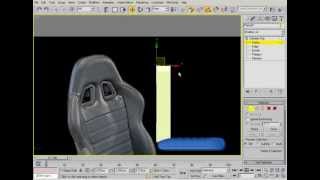 3ds Max Tutorial Modeling CAR SEAT part 2