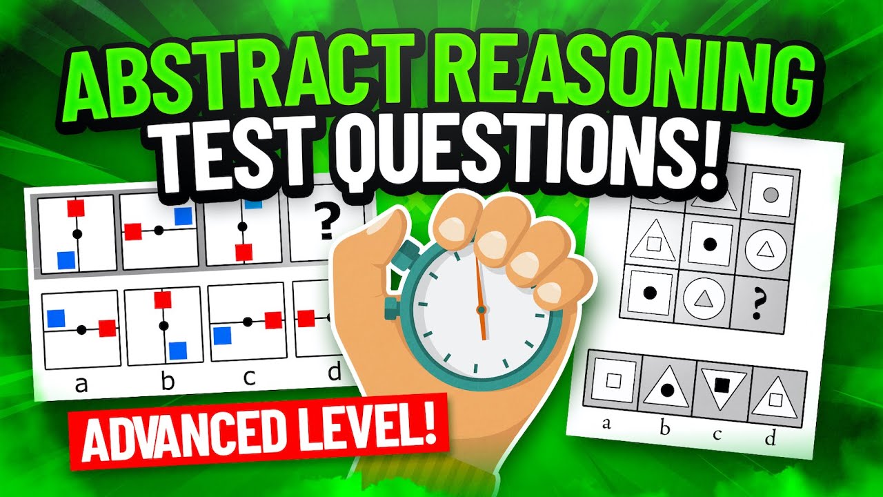 ⁣ABSTRACT REASONING TEST Questions & Answers! (ADVANCED LEVEL!) HOW to PASS with 100%!