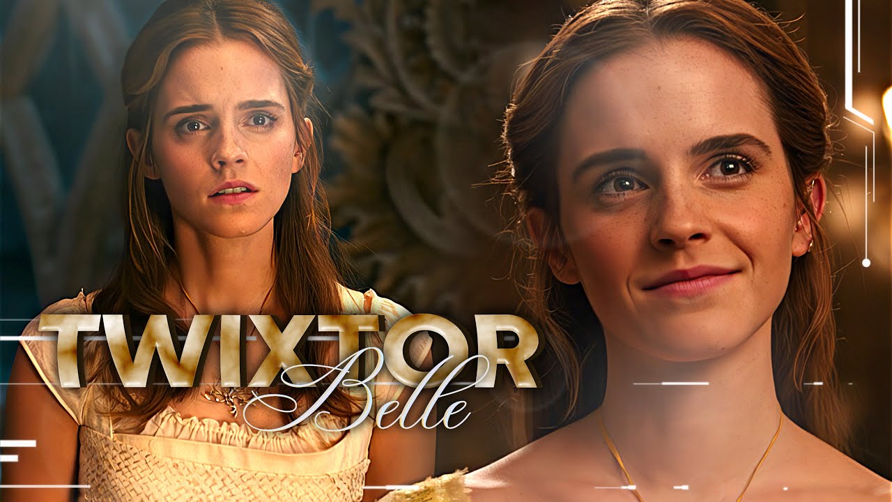 TWIXTOR CLIPS 4K BELLE (EMMA WATSON) BEAUTY AND THE BEAST