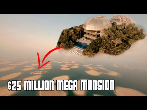 Dubai's World Islands Private Mansion Tour!