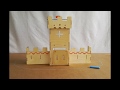 Ref:82YWrMrbD_M Le ch�teau de plywood � construire en famille, diy chateau fort