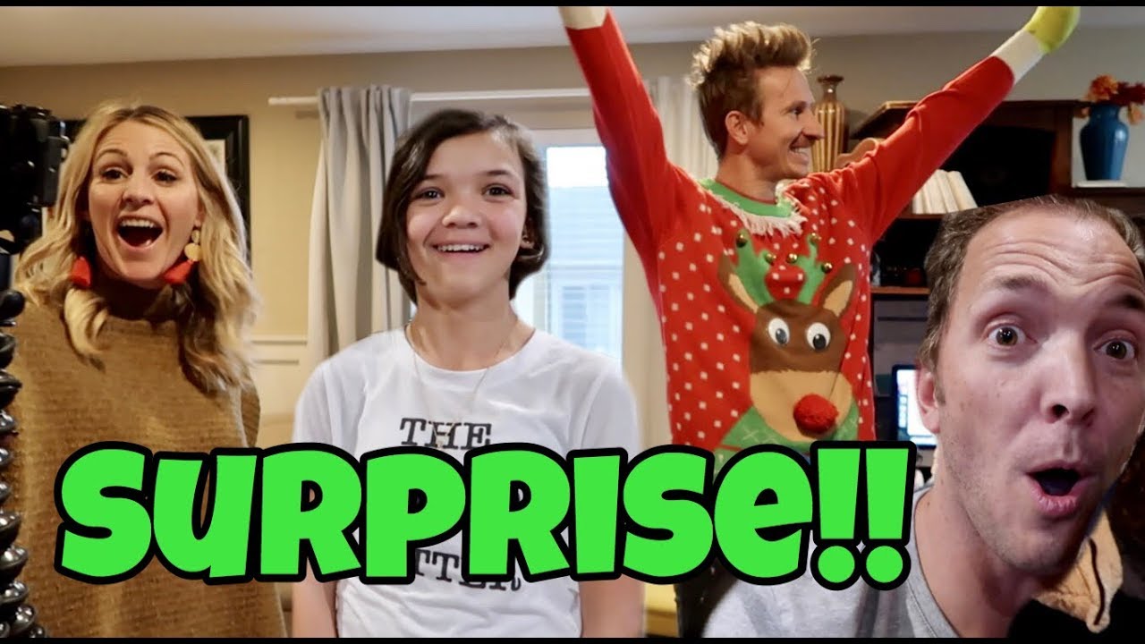 FIRST HOLIDAY SURPRISE | THEY DIDN'T EXPECT THIS! - YouTube
